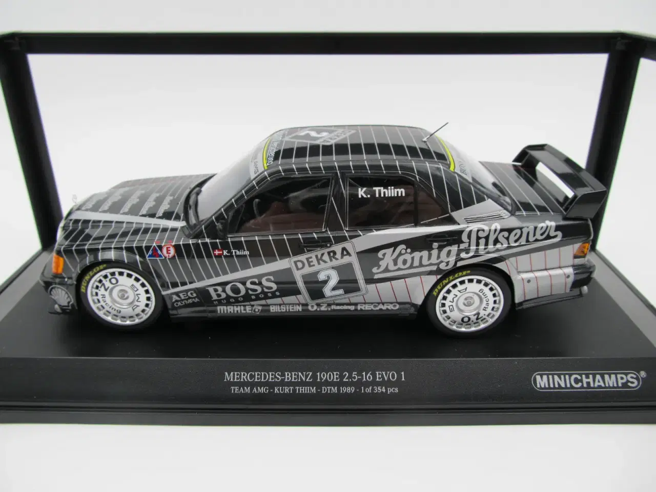 Billede 2 - 1989 Mercedes 190 2,5 16V Evo 1 Kurt Thiim - 1:18