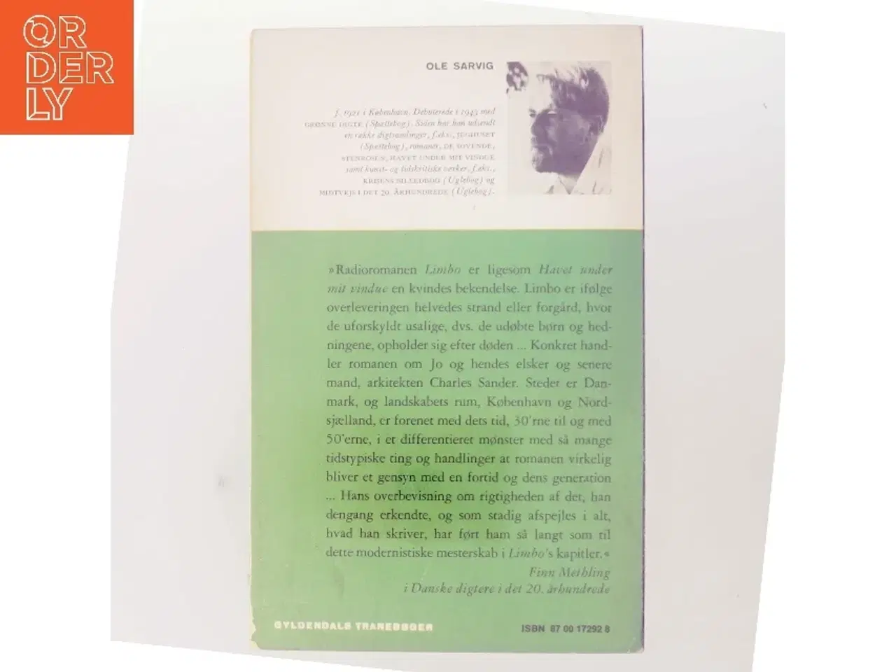 Billede 3 - Limbo af Ole Sarvig (Bog)
