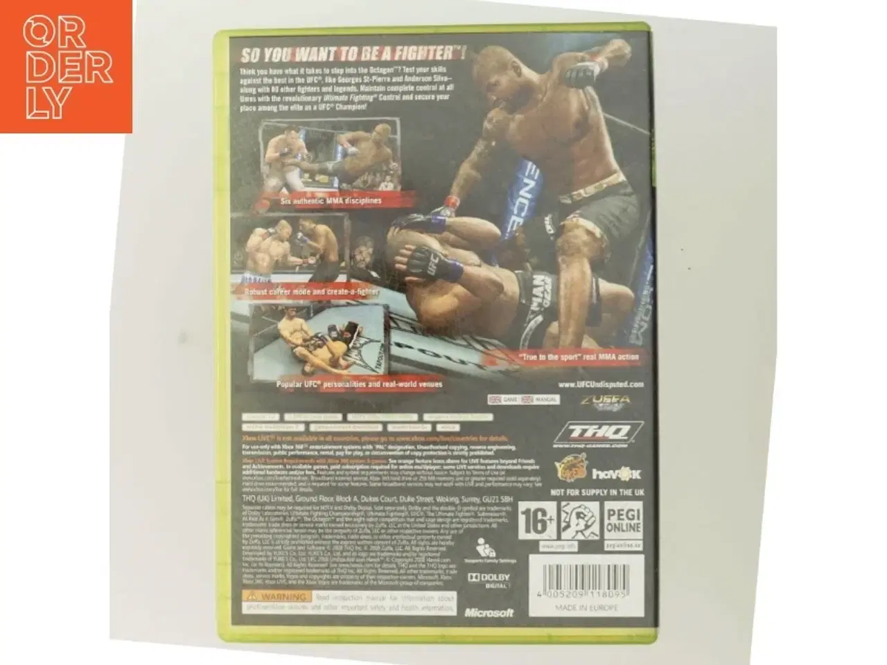 Billede 3 - UFC 2009 Undisputed Xbox 360 spil fra THQ