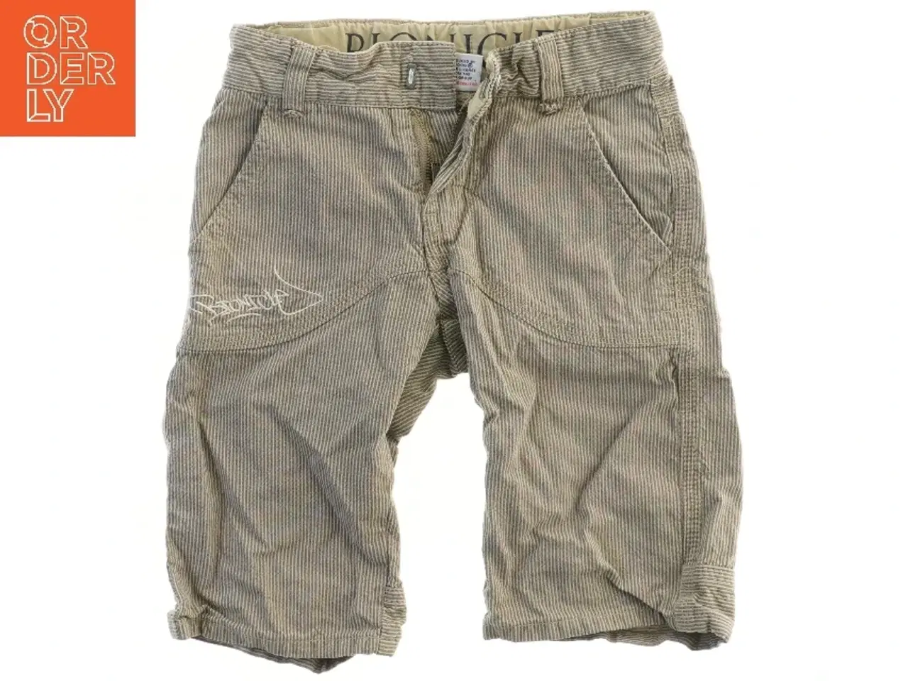 Billede 1 - Stribede bermudashorts fra Lego (str. 104)