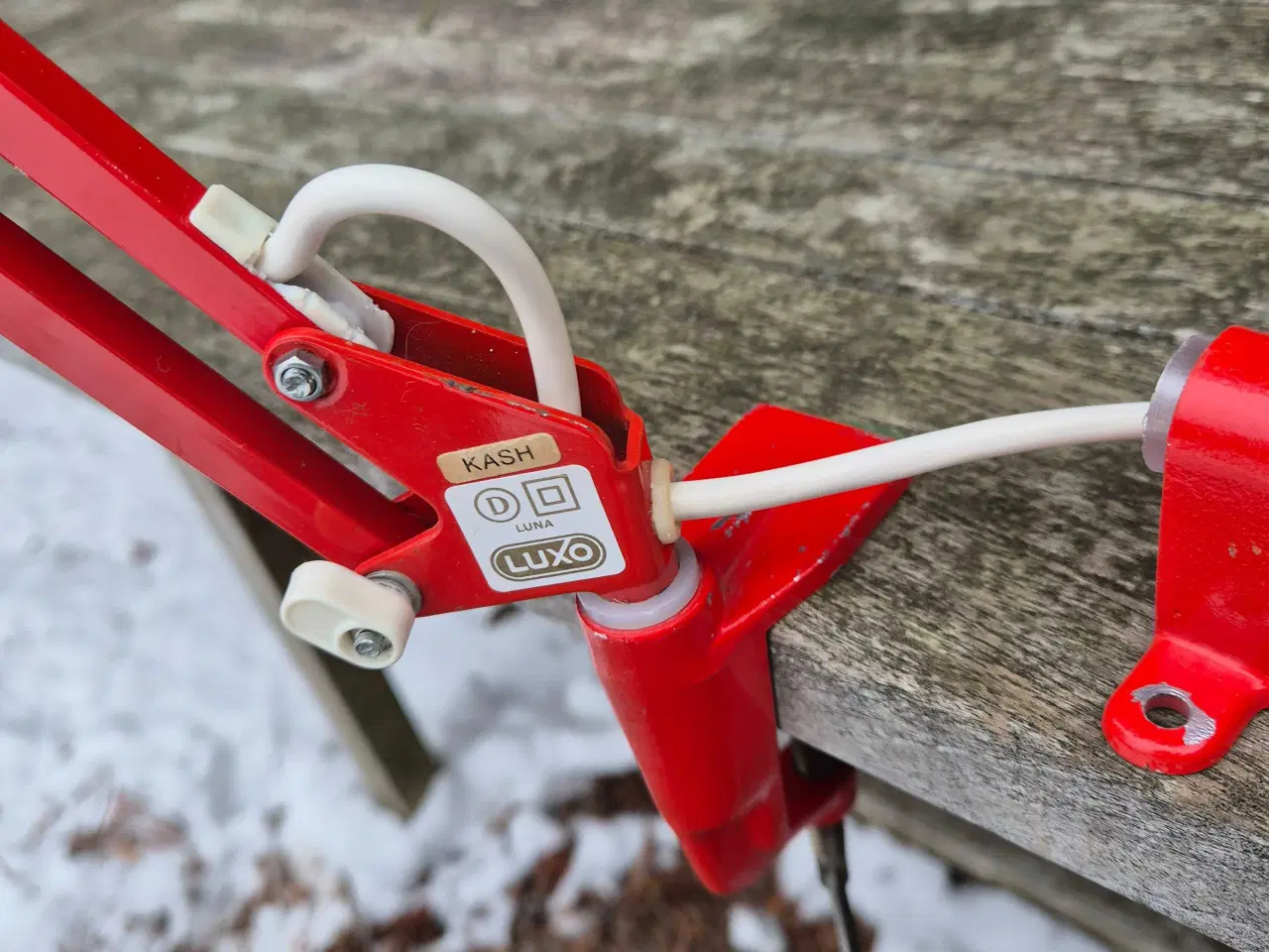 Billede 9 - Luxo arkitektlampe med vægbeslag 