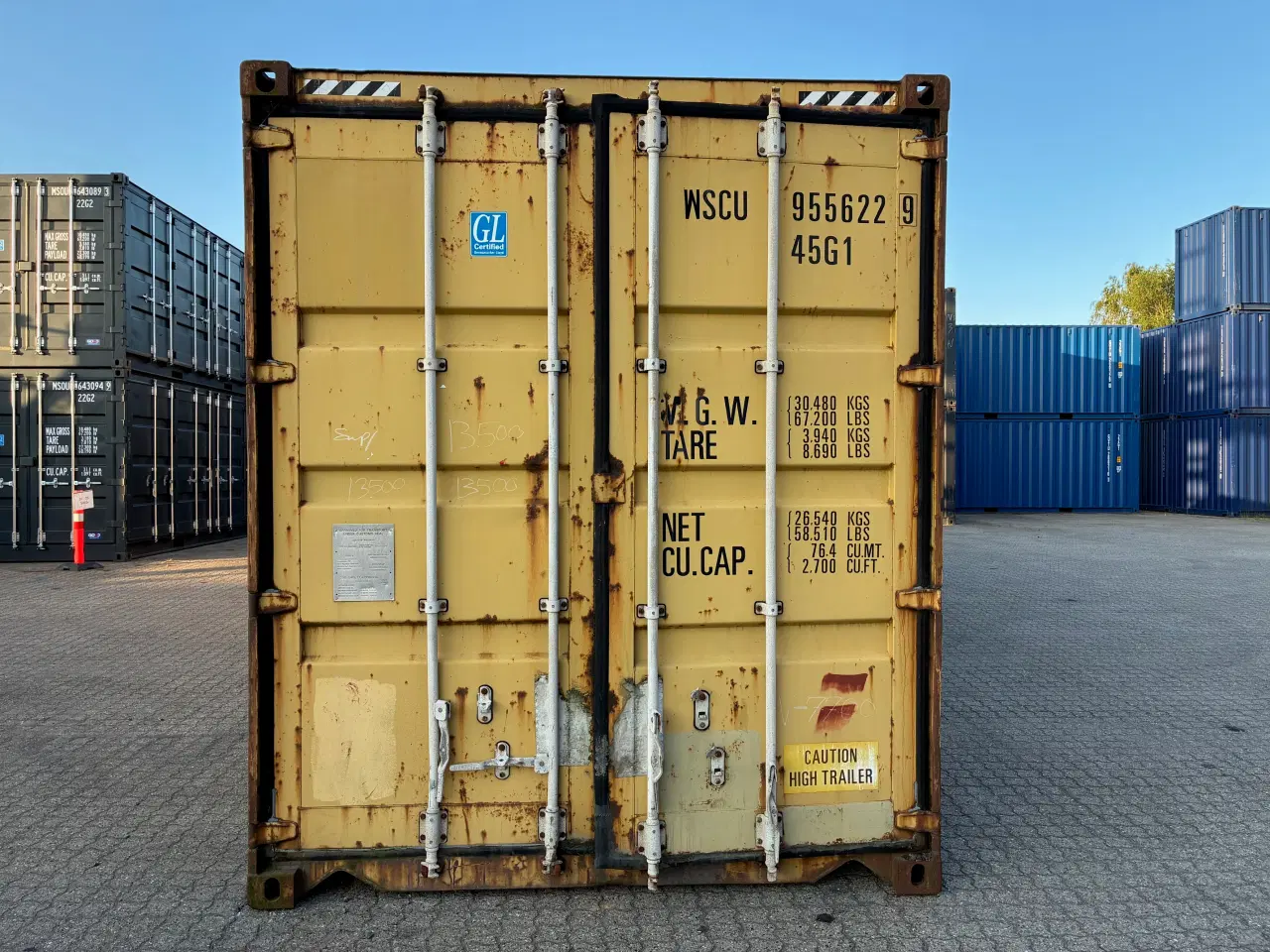 Billede 1 - 40 fods Container  HC ( 290 Cm ) - ID: WSCU 955622