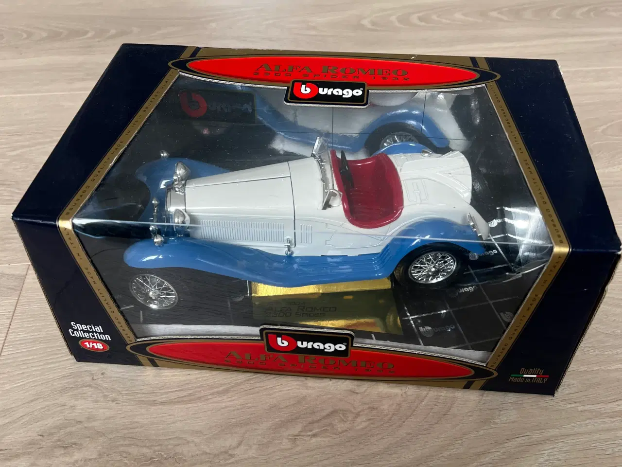 Billede 1 - Bburago Alfa Romeo 2300 Spider 1932 scala 1:18