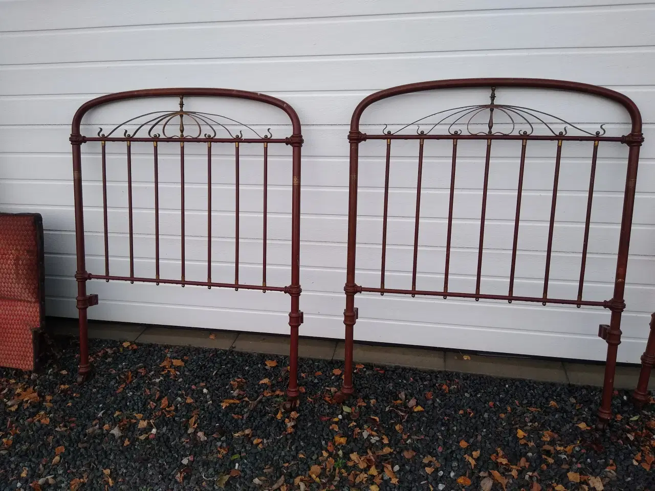 Billede 1 - 4 Gamle jernsenge /gavle