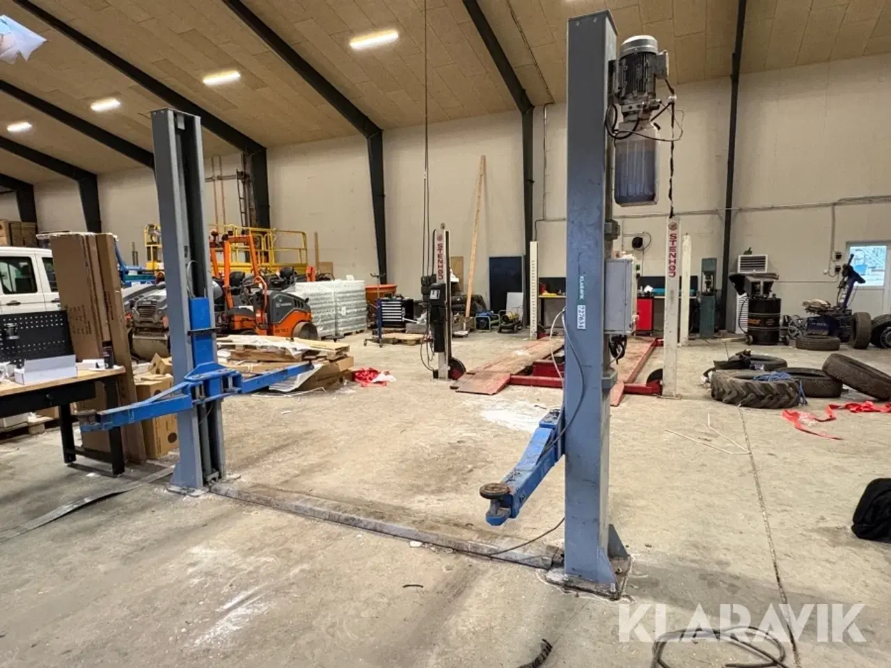 Billede 2 - Tosøjlelift AJ-Lift SF-4000ES