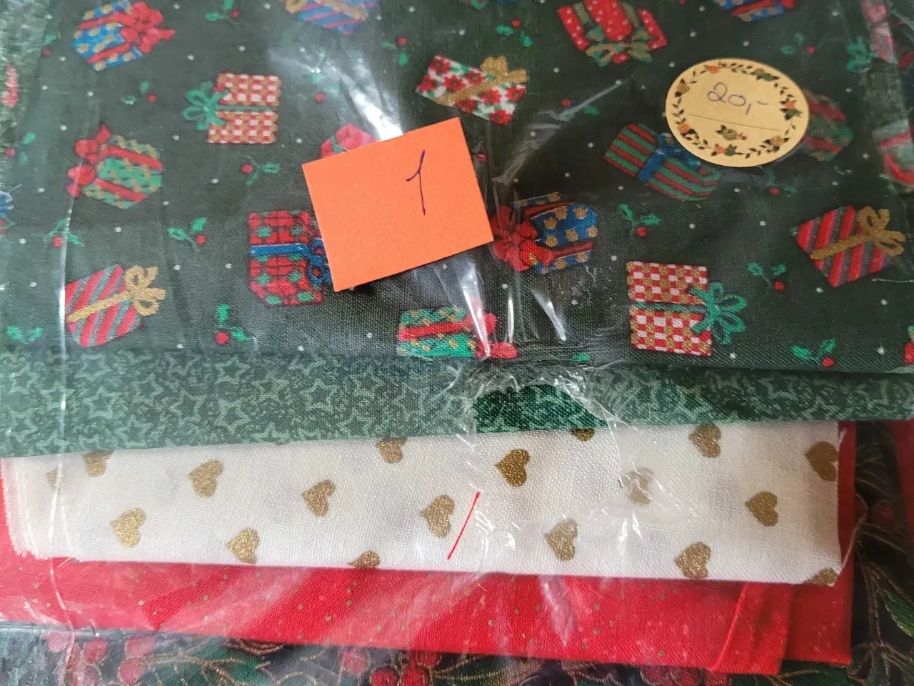 Billede 1 - Patchwork stof