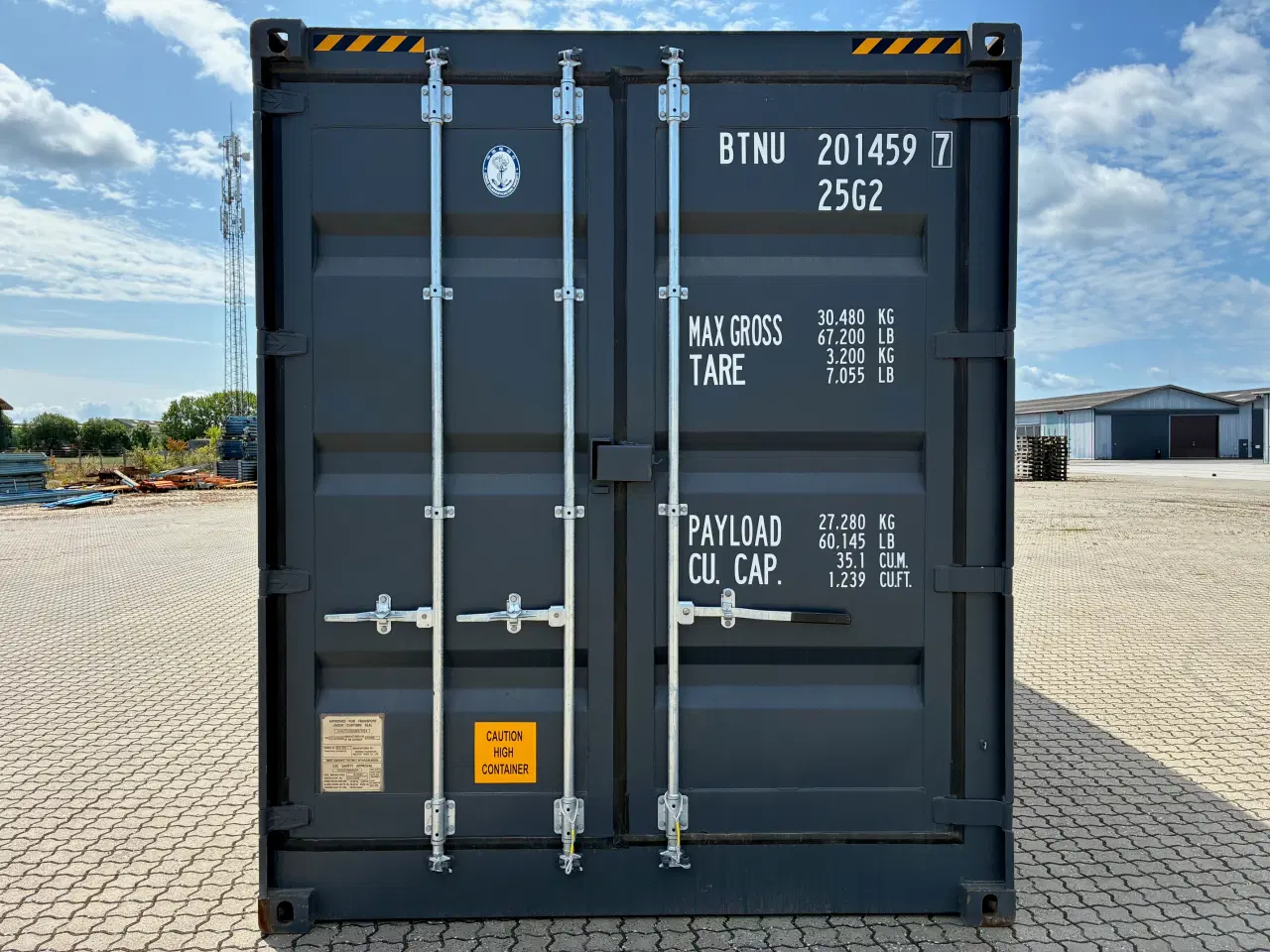 Billede 6 - NY 20 fods HC Sidedørs Container Extra Høj 290 cm