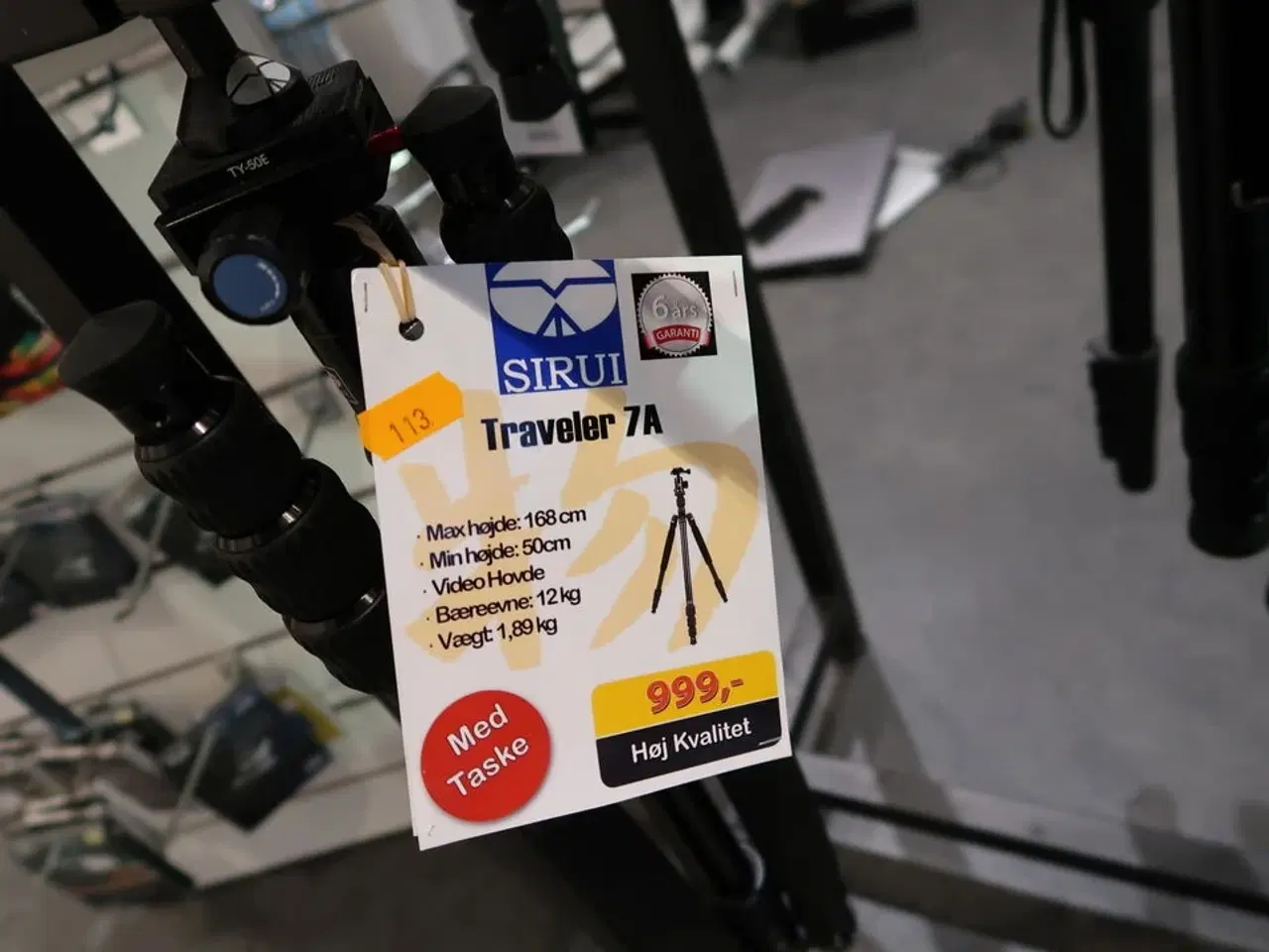 Billede 2 - Kamerastativ SIRUI Traveler 7A