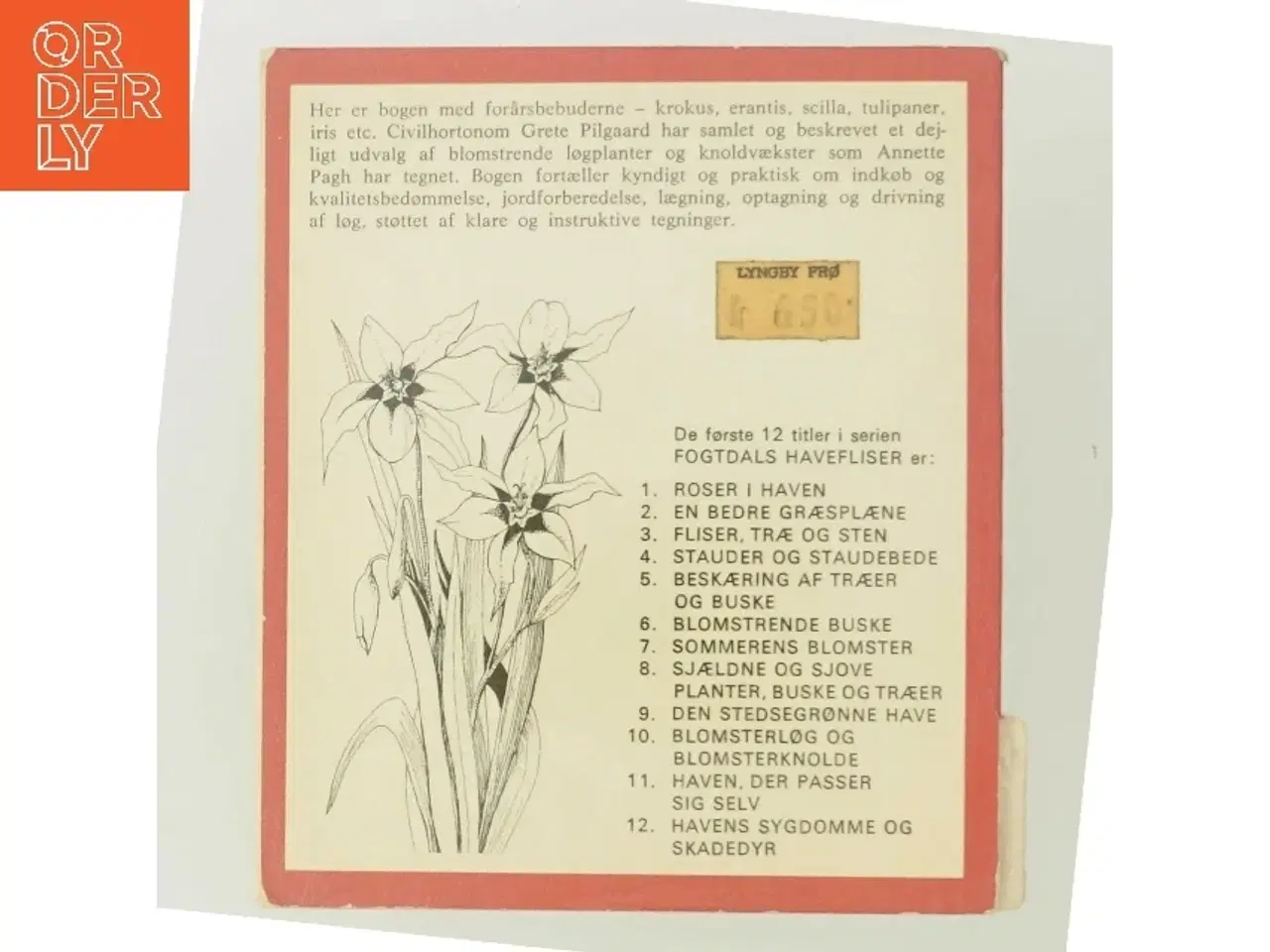 Billede 3 - Blomsterløg og blomsterknolde af Grete Pilgaard (Bog)