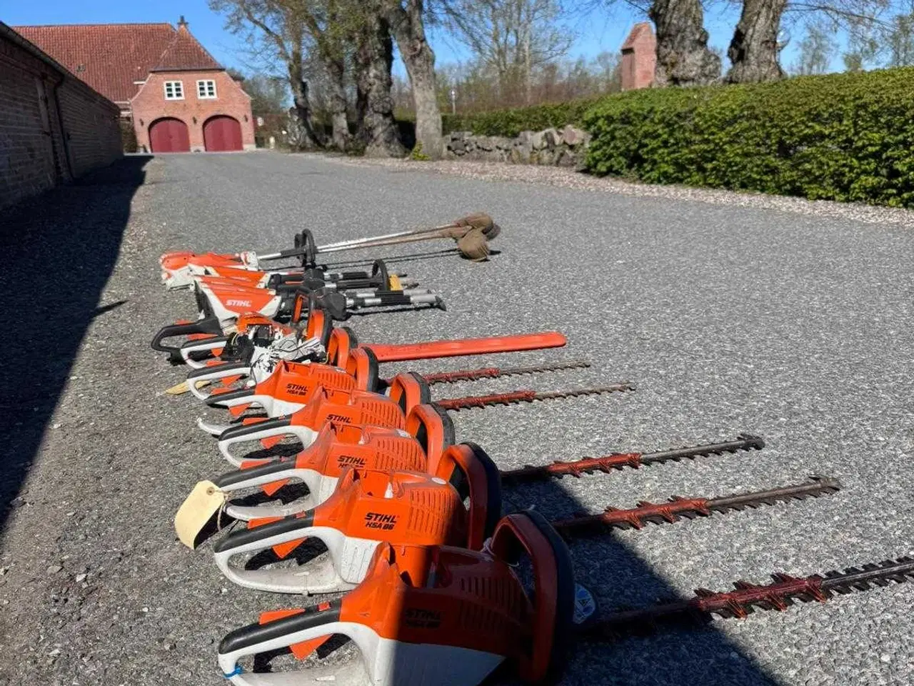 Billede 5 - Stort parti STIHL redskaber. Trimmere og hækkeklip
