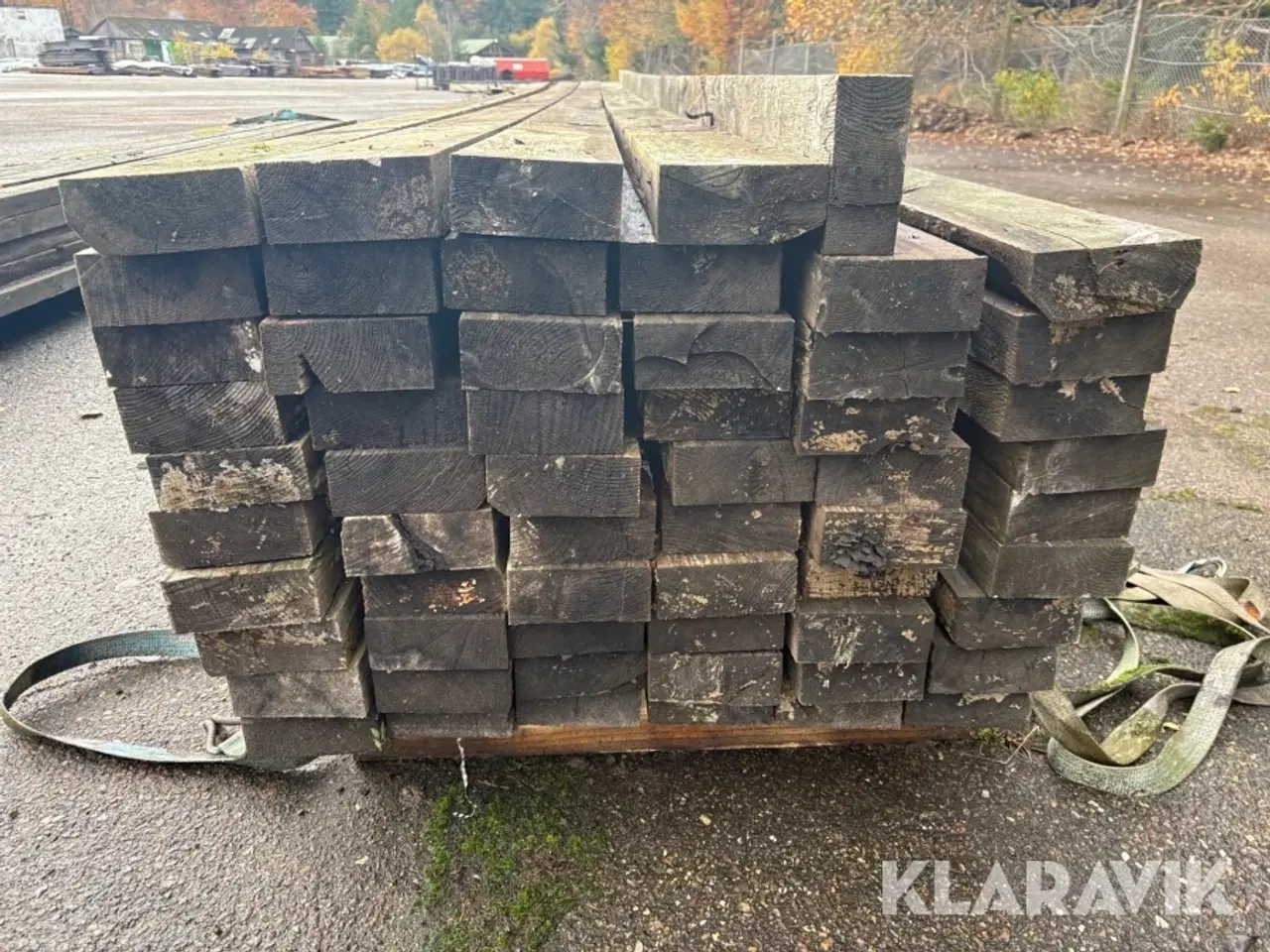 Billede 8 - Træ bjælker 2 paller