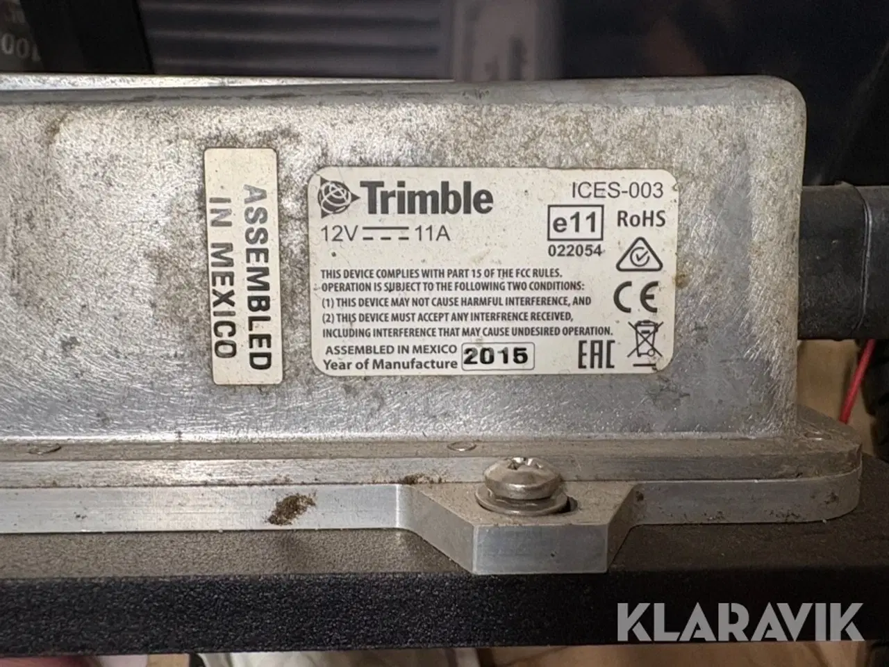 Billede 10 - Autostyring Trimble FMX1000 - komplet