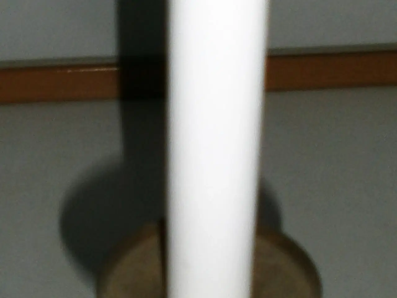 Billede 1 - Messing lysestage med stearinlys