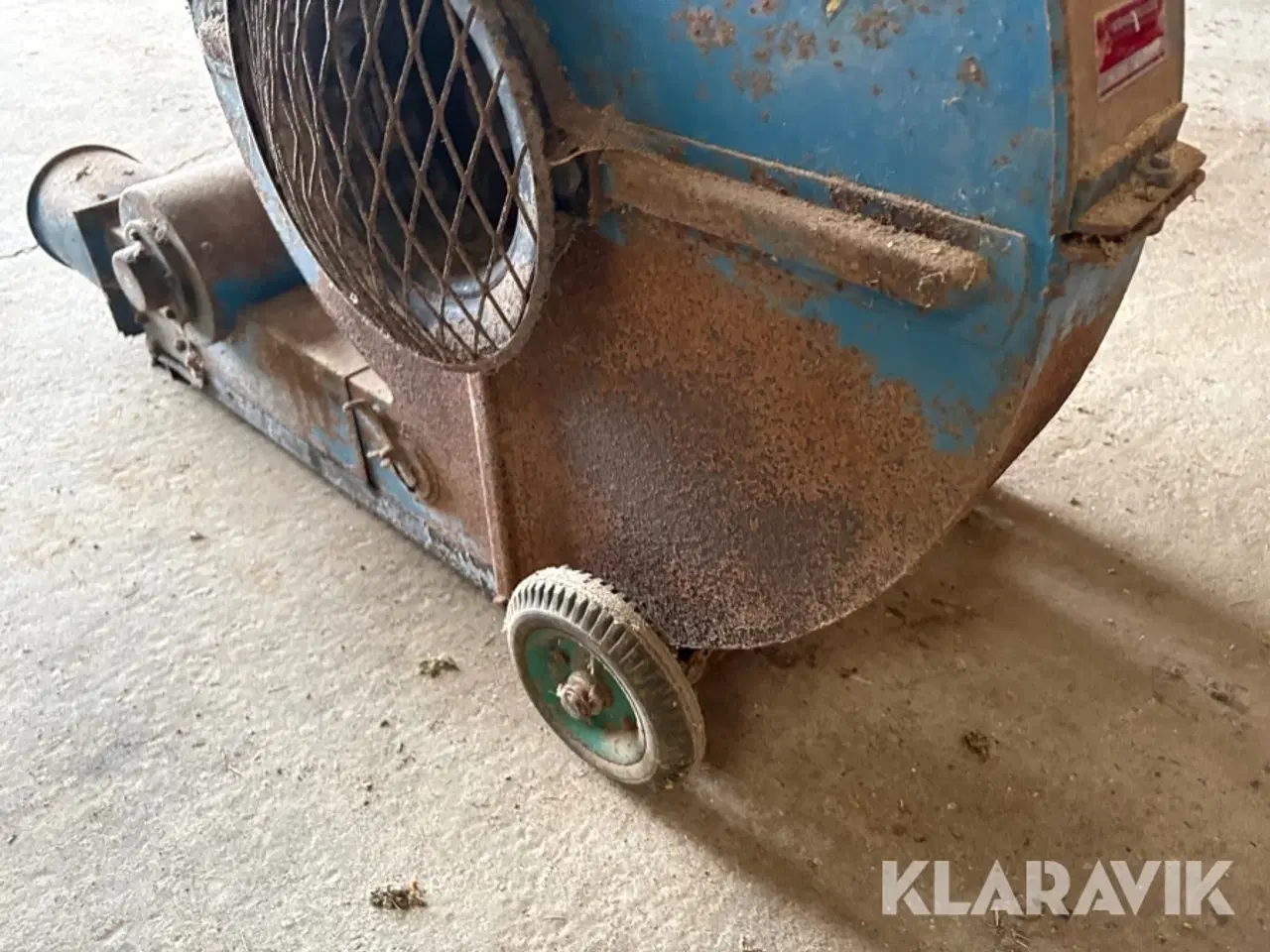 Billede 7 - Kornblæser med indfødning Kongskilde 52DKM