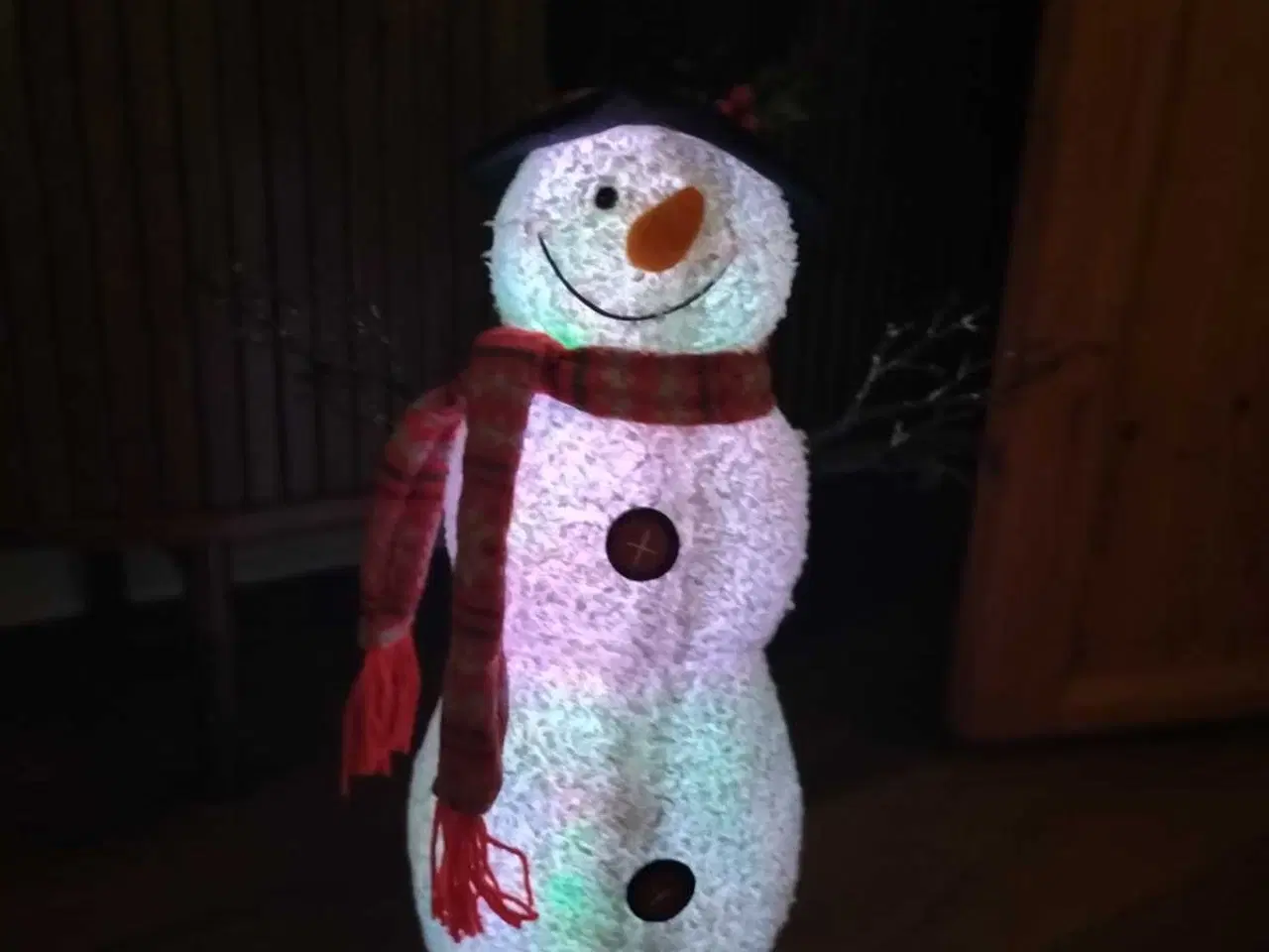 Billede 6 - Snemand med lys