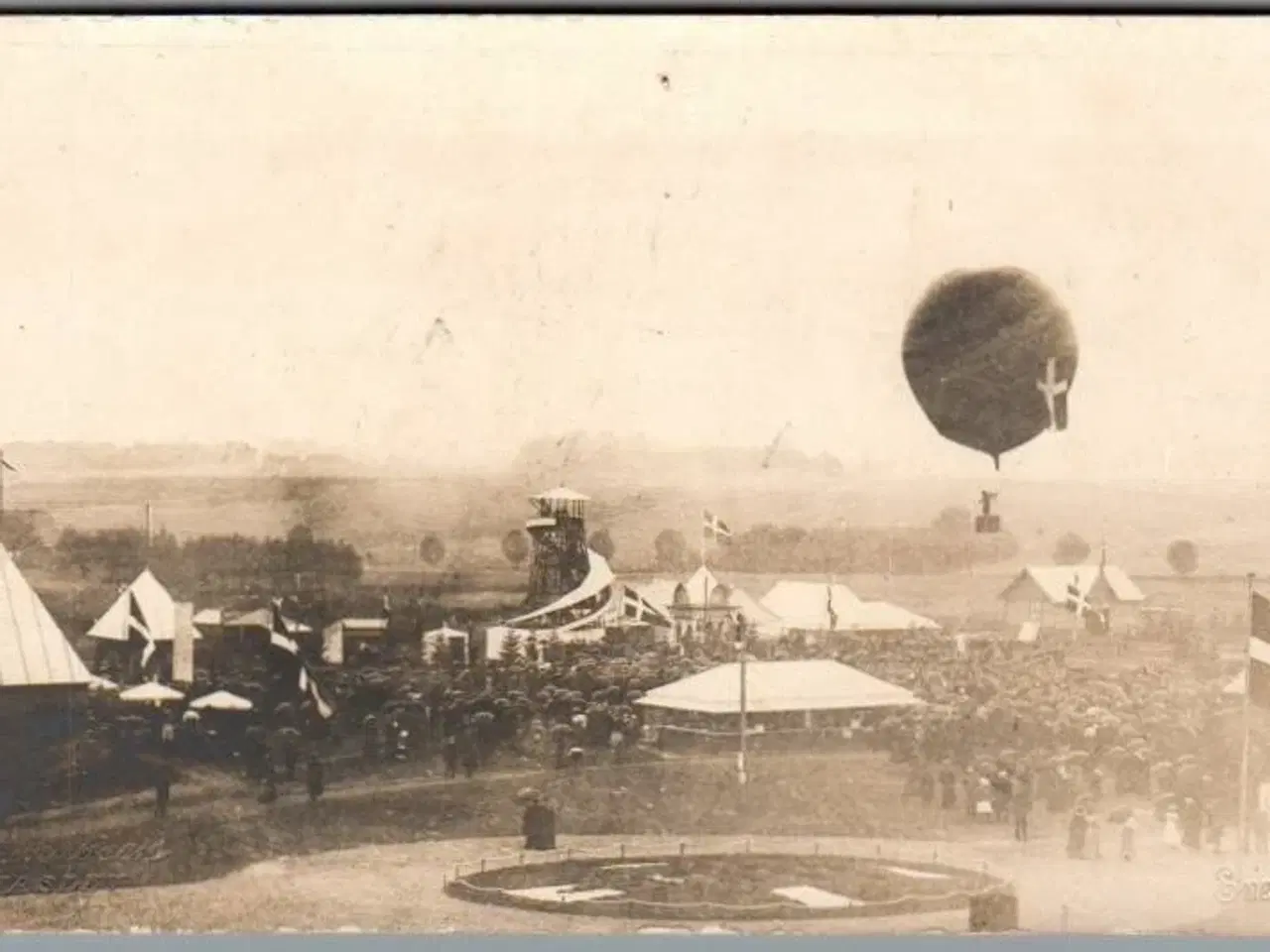 Billede 1 - Amtsudstilling 1906 i Haslev - Fotokort u/n - Ubrugt