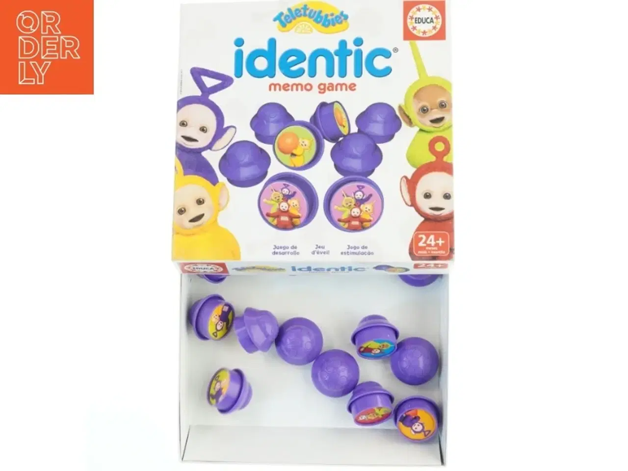 Billede 1 - Teletubbies Identisk Hukommelsesspil fra Educa (str. 25x25 cm)