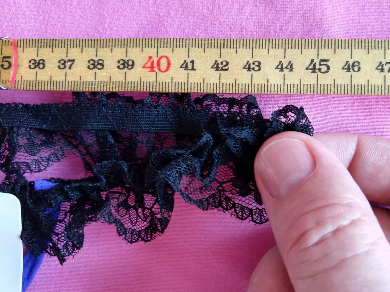 Billede 6 - G-streng trusse med perler L