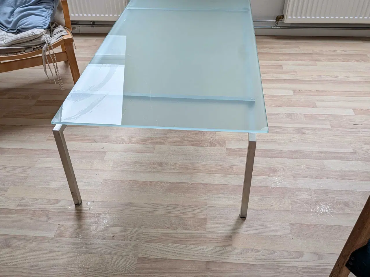 Billede 2 - Sofabord med glasplade