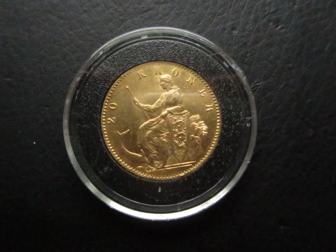 Billede 2 - 20 kroner 1877 unc FAST PRIS