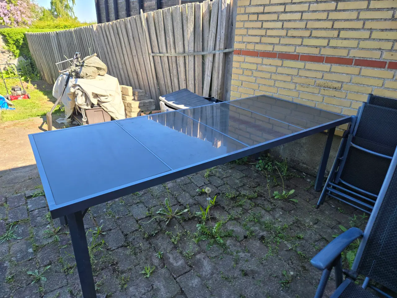 Billede 7 - Havebord med 8 stole