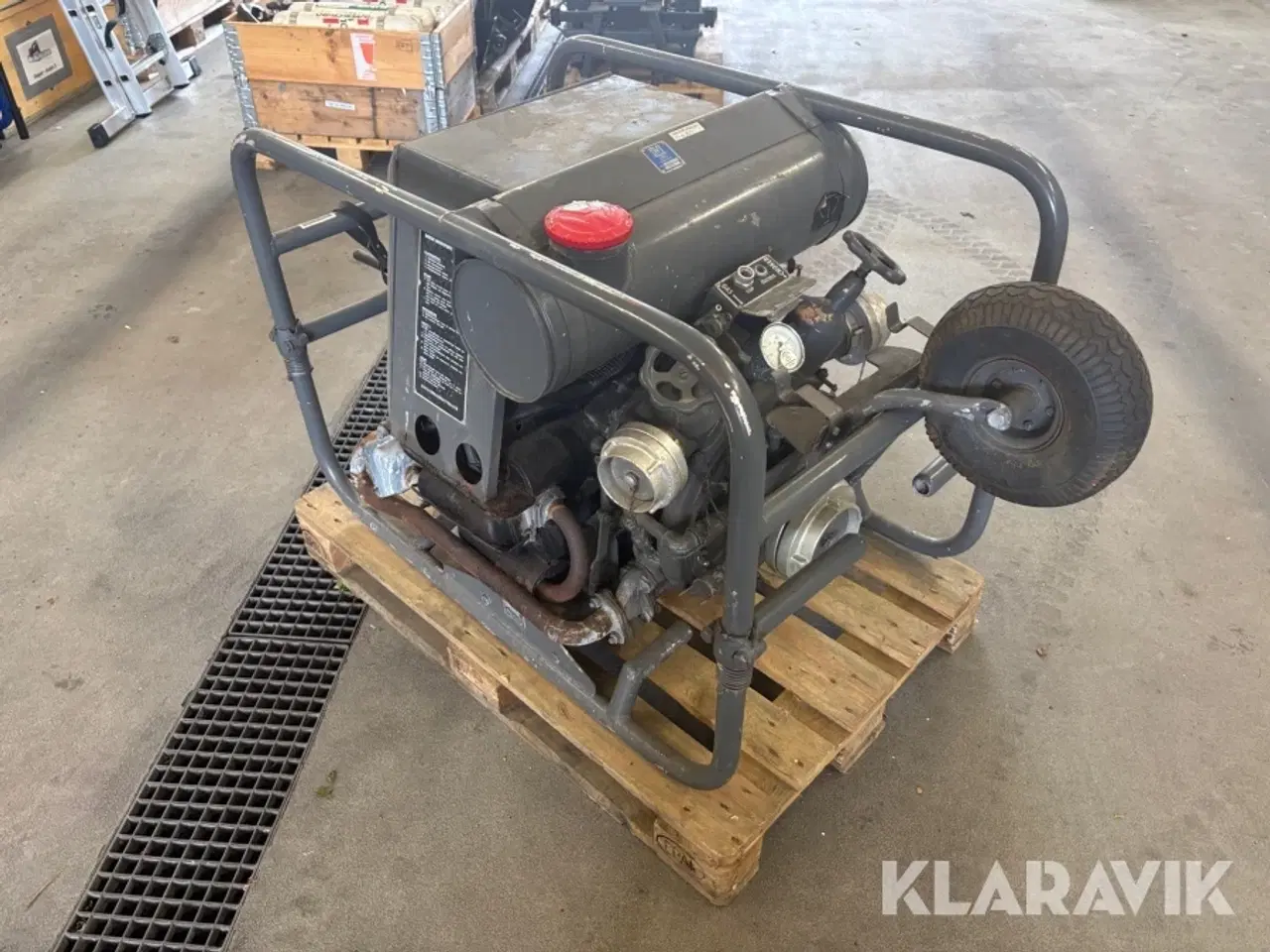 Billede 10 - Brandpumpe DVI VW 1200 pumpemotor