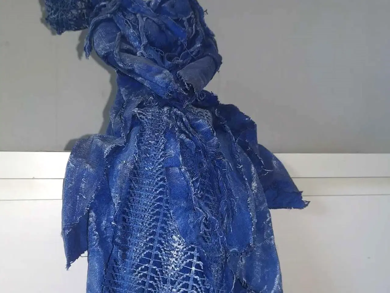 Billede 15 - 💙 Blå Engel – Håndlavet Kunstværk 🕊️