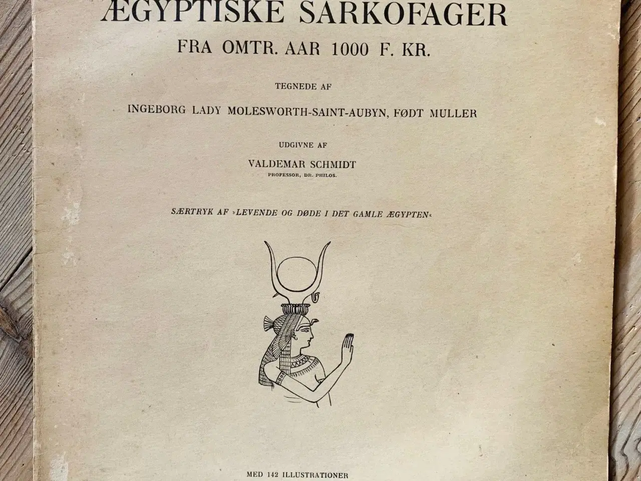 Billede 1 - Billeder malede paa ægyptiske sarkofager (1919)