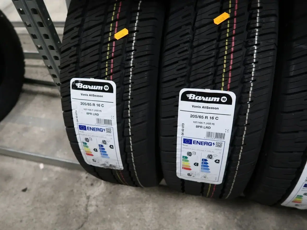 Billede 3 - 6 stk. dæk BARUM 205/65R16 C 107/105T