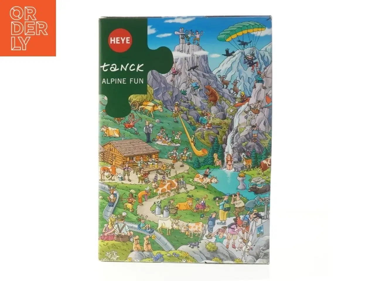 Billede 3 - Heye Alpine Fun 1000 brikker puslespil fra Heye (str. 1000 brikker)