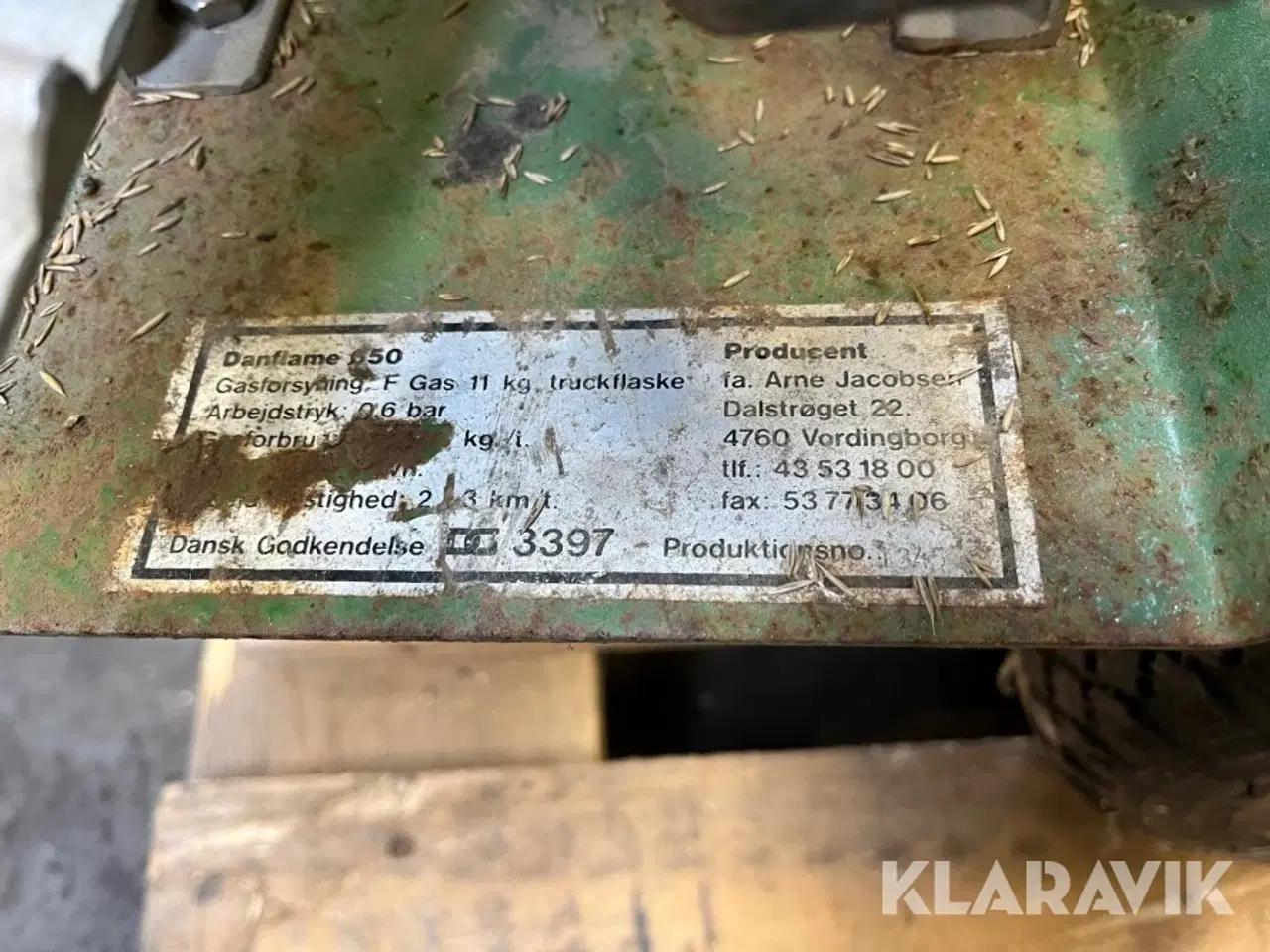 Billede 5 - Ukrudtsbrænder Danflame 650