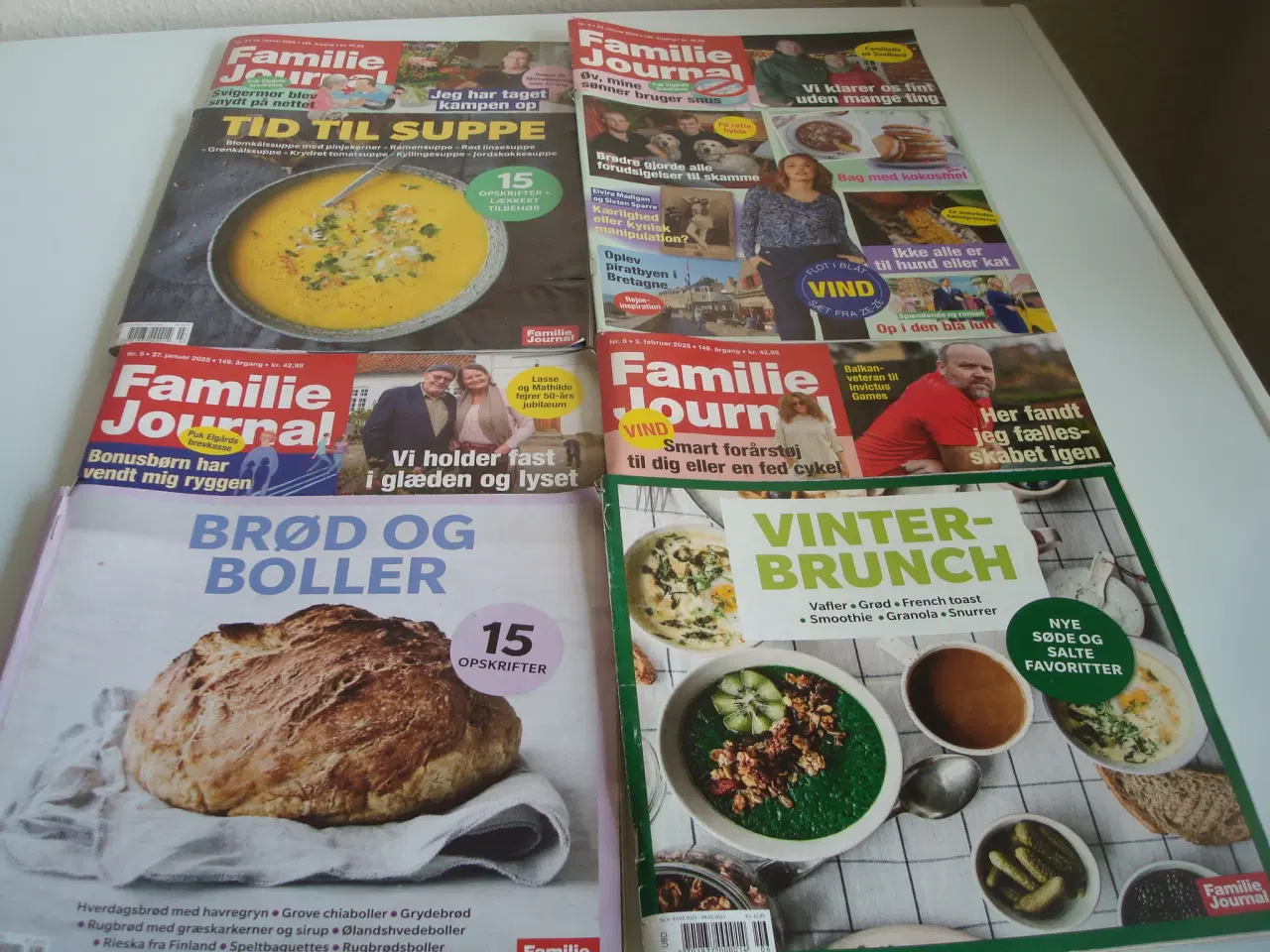 Billede 1 - Familie Journal nr. 3, 4, 5, 6 2025 ugeblade
