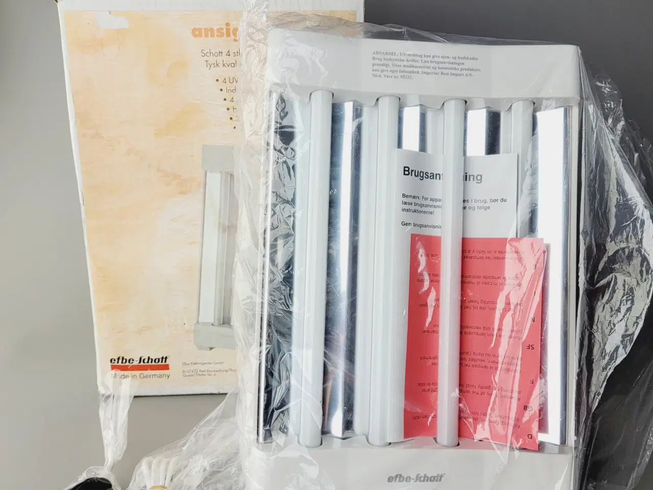 Billede 3 - ⭐️- ☀️ Næsten Nyt Ansigtssolarium - Efbe-Schott 