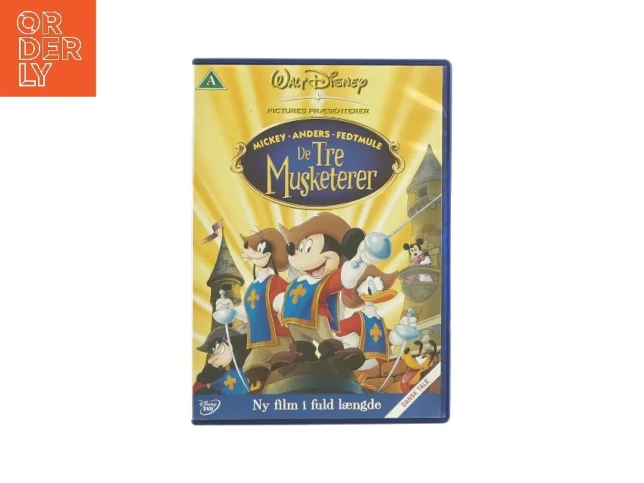 Billede 1 - De tre musketerer fra Disney (DVD)