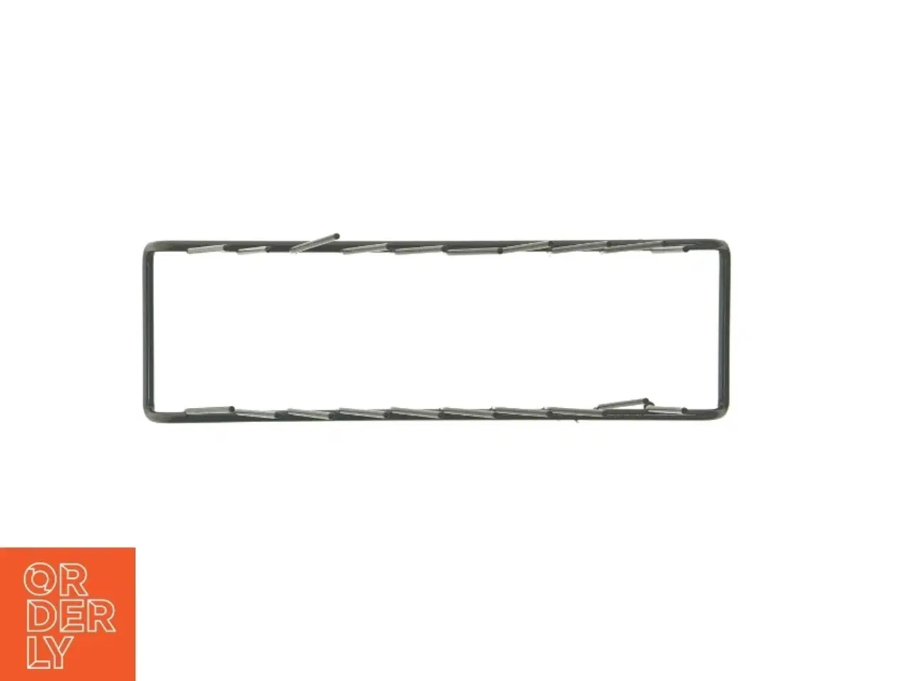 Billede 3 - Sort tallerkenholder (str. 28x8,5 cm)