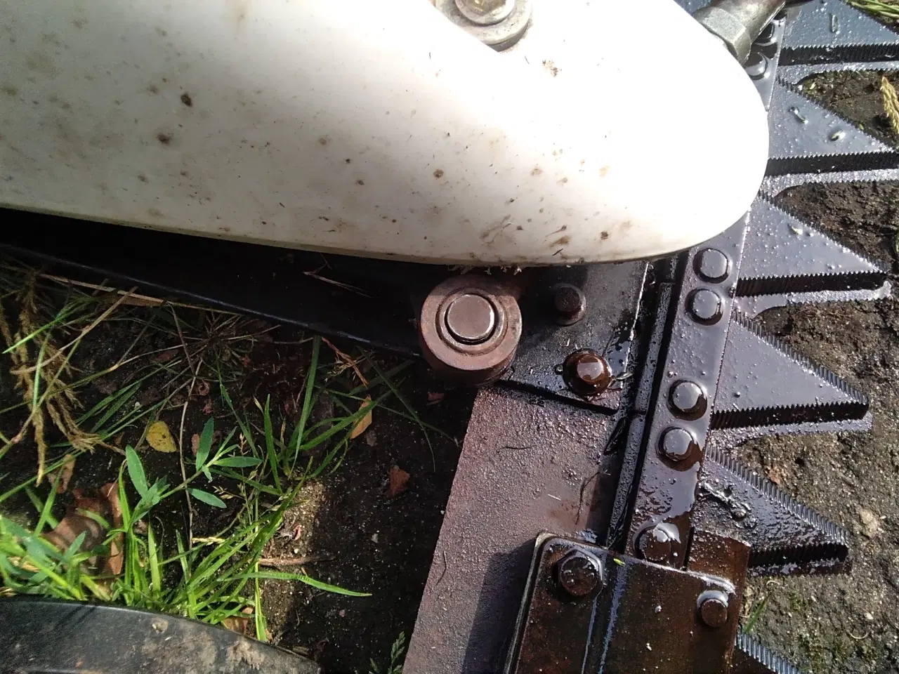 Billede 4 - 6 hk OK m småfejl Byt m Elscooter Brakpudser OK 