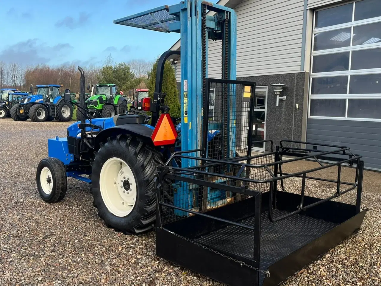 Billede 3 - New Holland TN55D Med Byggelift