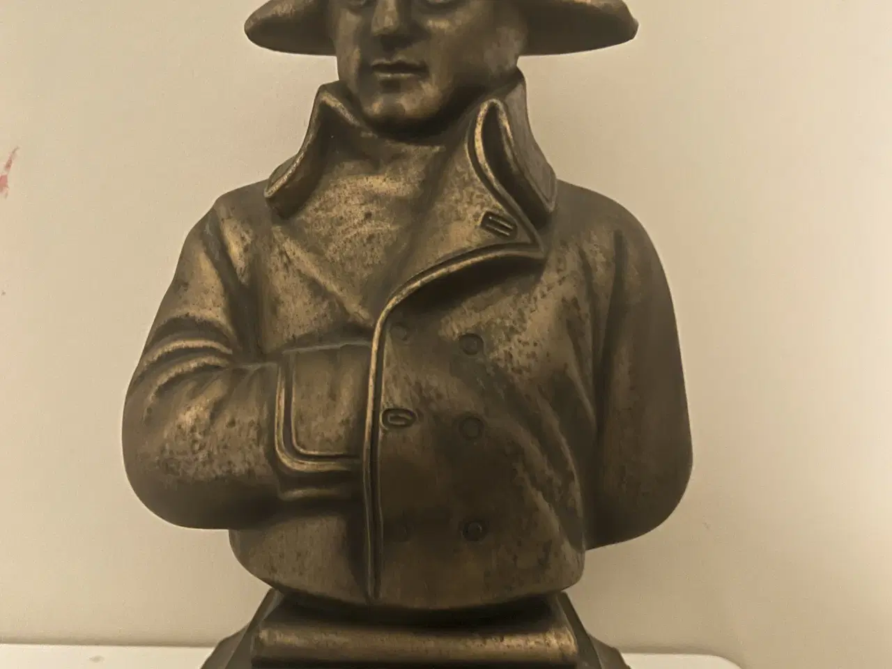 Billede 1 - Flot gammel Courvoisier cognac reklame buste 