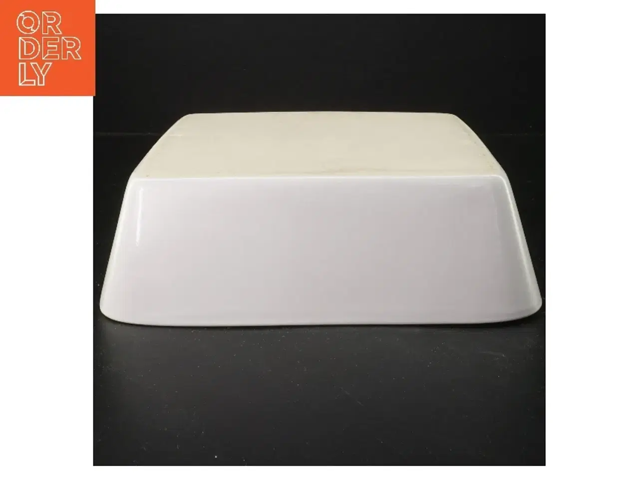 Billede 2 - Rektangulært hvidt bl.a lasagne fad (str. 24x25 cm)