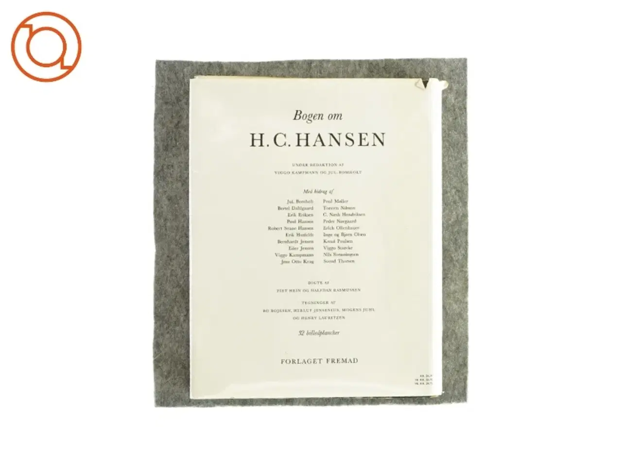 Billede 2 - Bogen om H.C Hansen af Viggo Kampmann og Jul. Bomholt (Bog)