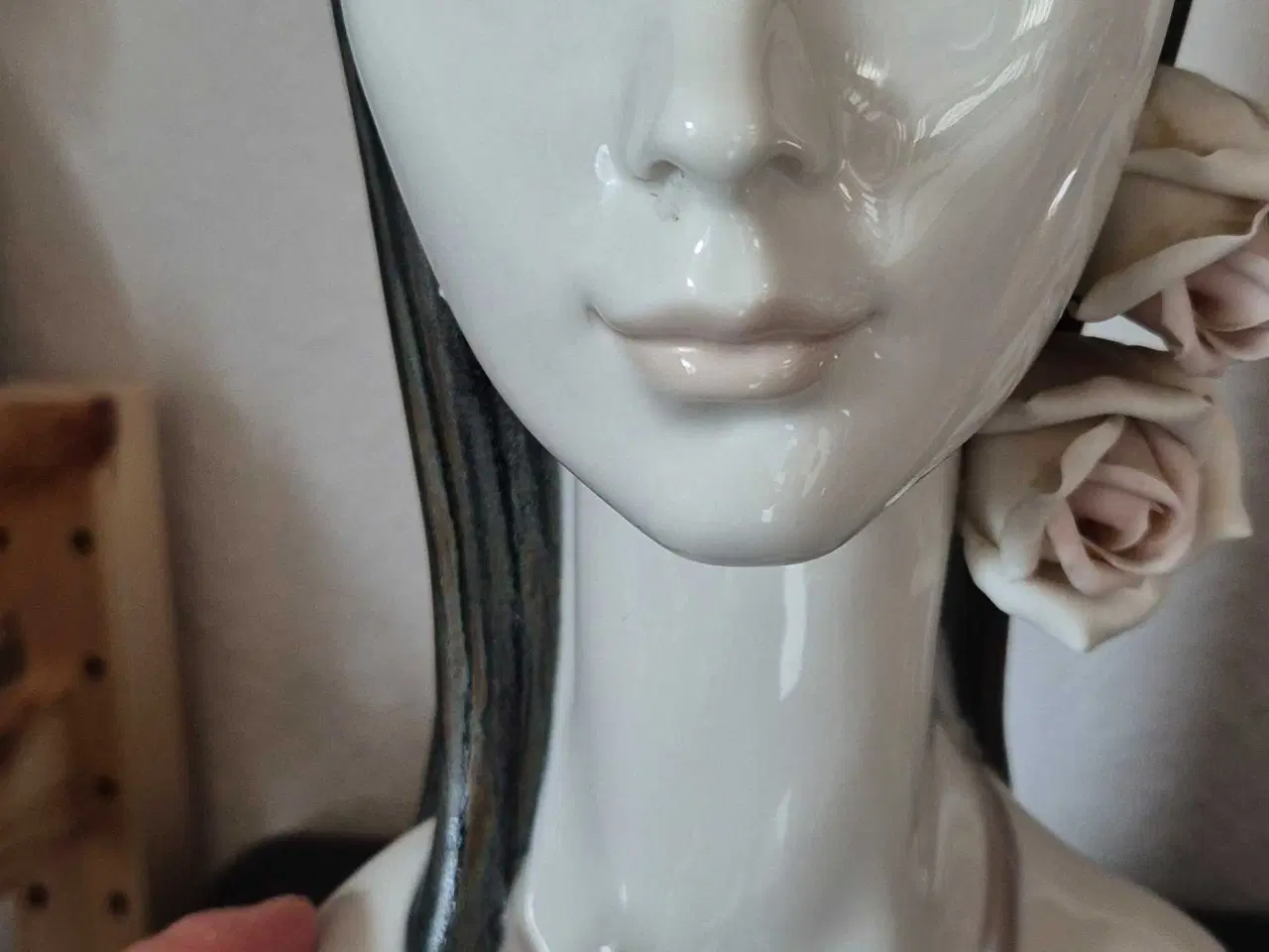 Billede 5 - Lladro La Maja porcelænsbuste hoved 19