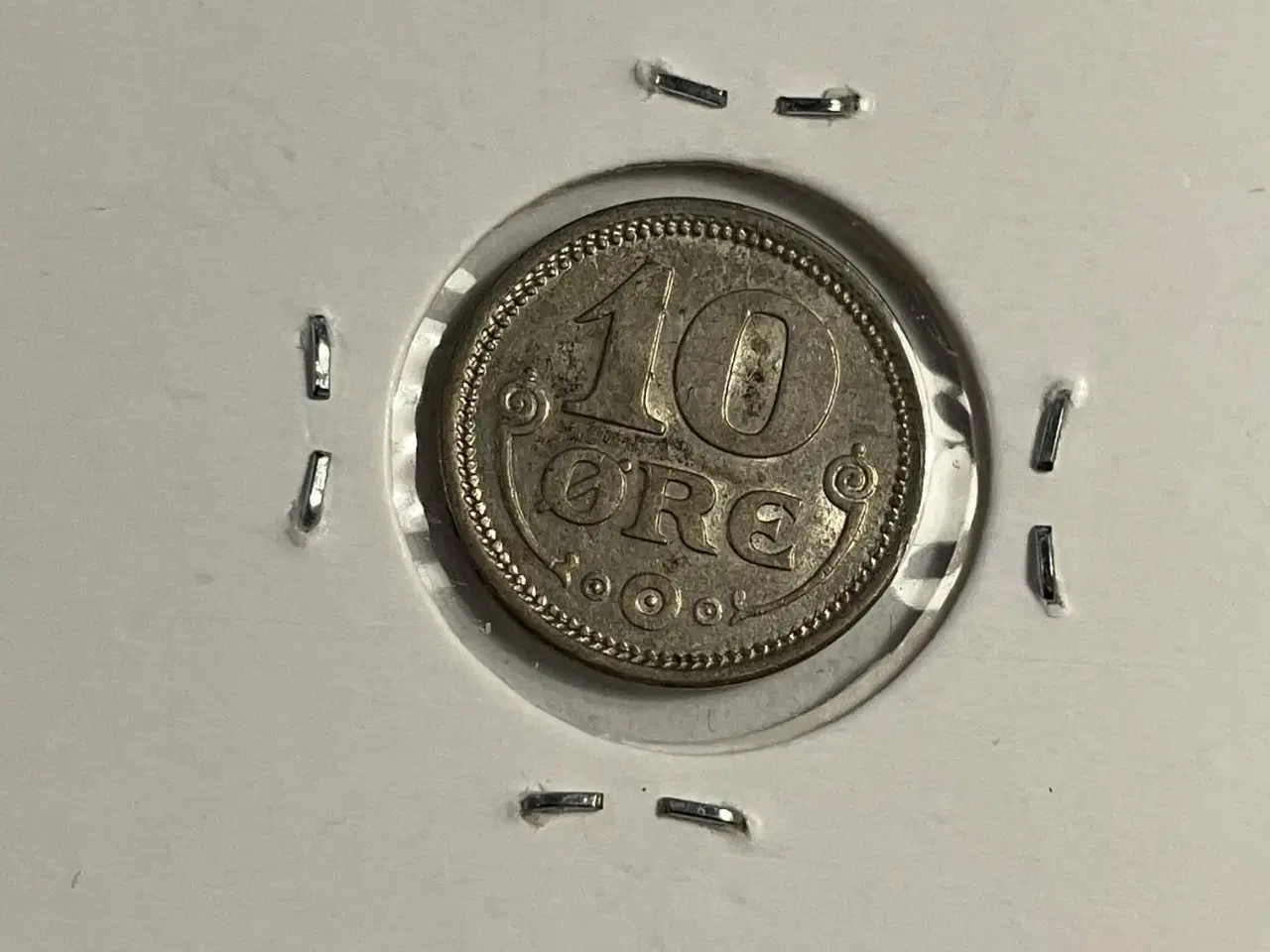 Billede 1 - 10 øre 1916 Danmark