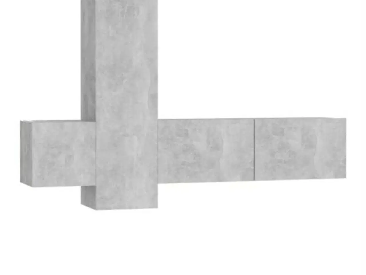 Billede 11 - Flot tvbord med 3 væg moduler 