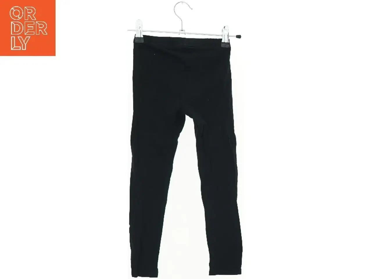 Billede 2 - Sorte leggings fra H&M (str. 116)