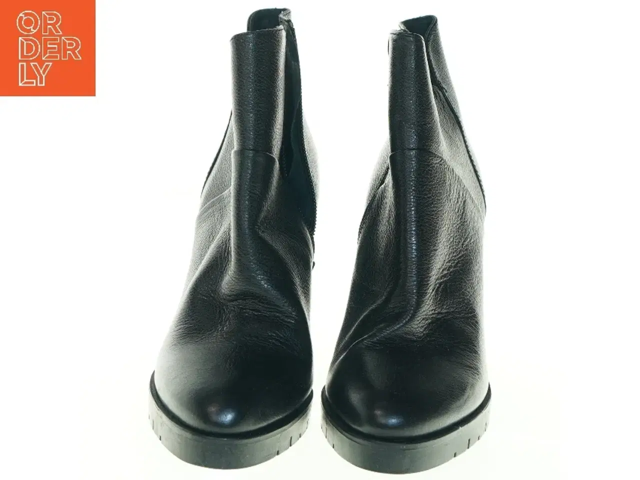 Billede 3 - Sort ankelstøvle med blokhæl fra Bruno Premi (str. 37 )