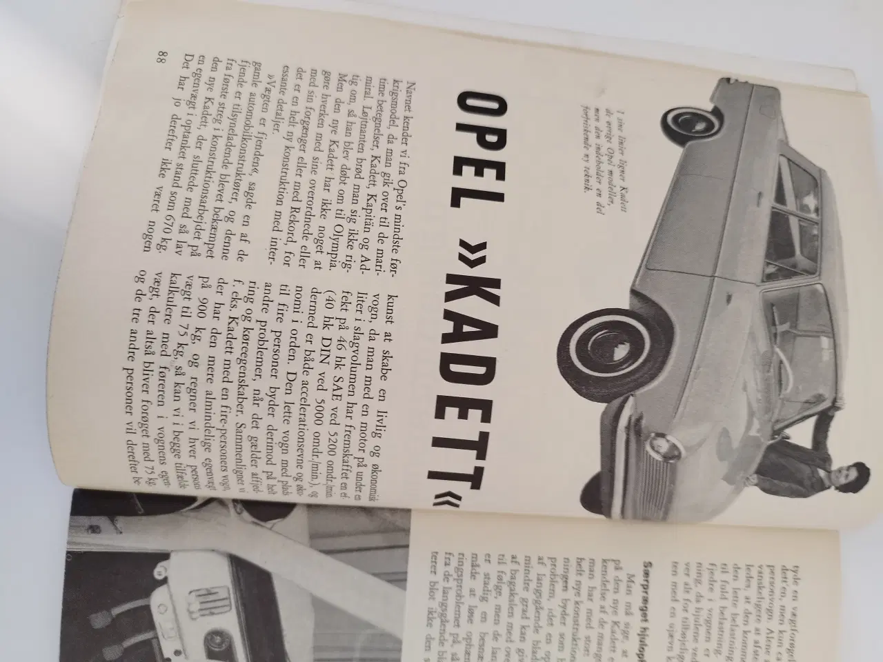 Billede 6 - OPEL KADETT 1963. Skandinavisk Motor Journal 
