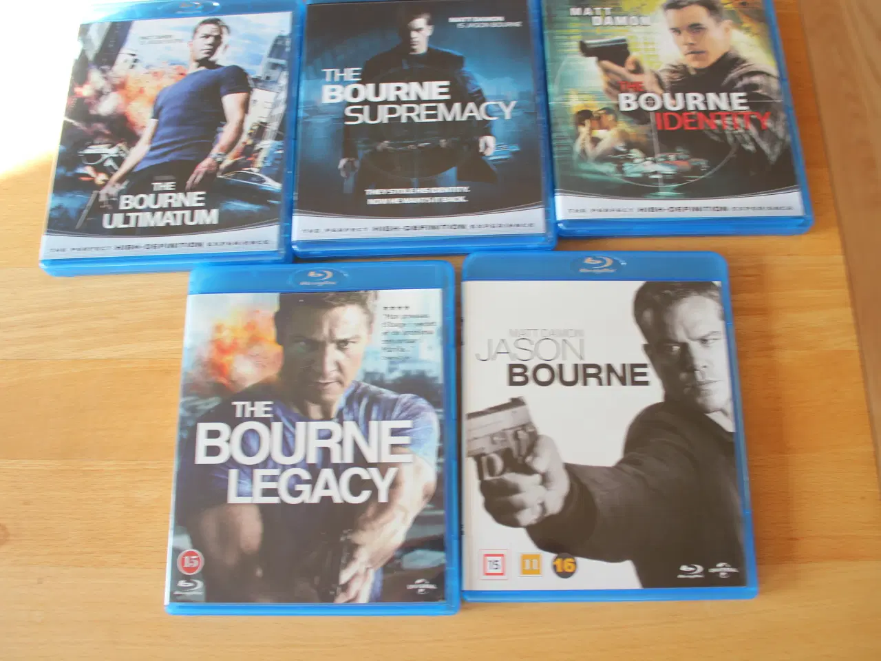 Billede 1 - Jason Bourne samling blu-ray, action