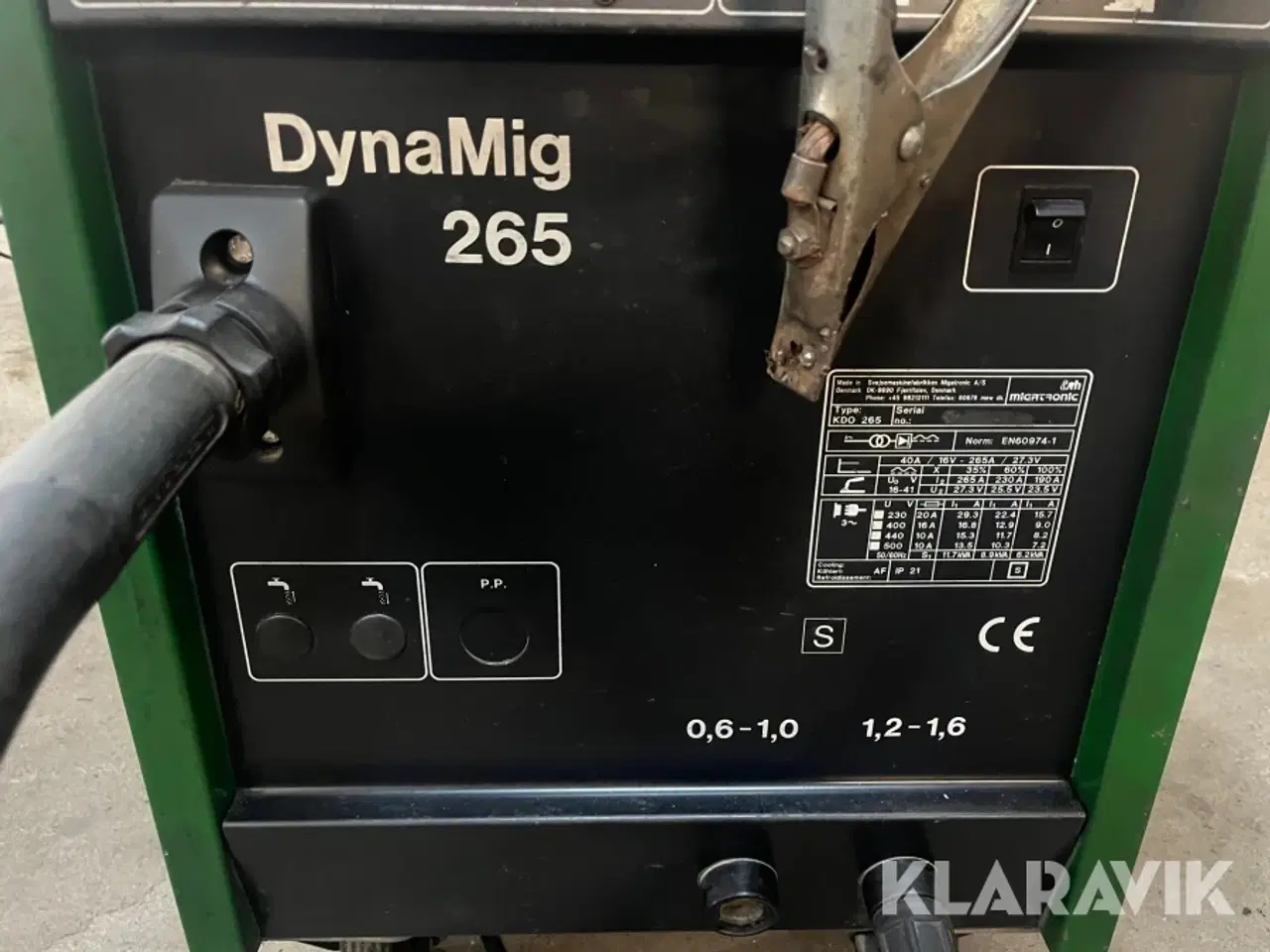 Billede 6 - Co2 Svejsemaskine Migatronic Dynamig 265