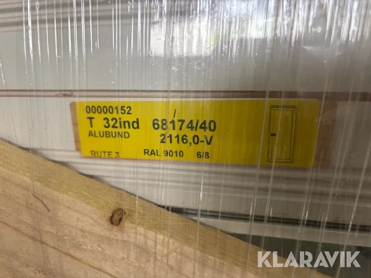 Billede 10 - Terrassedør Kastrupvinduet 3 lags træ/alu 9010 4 styks