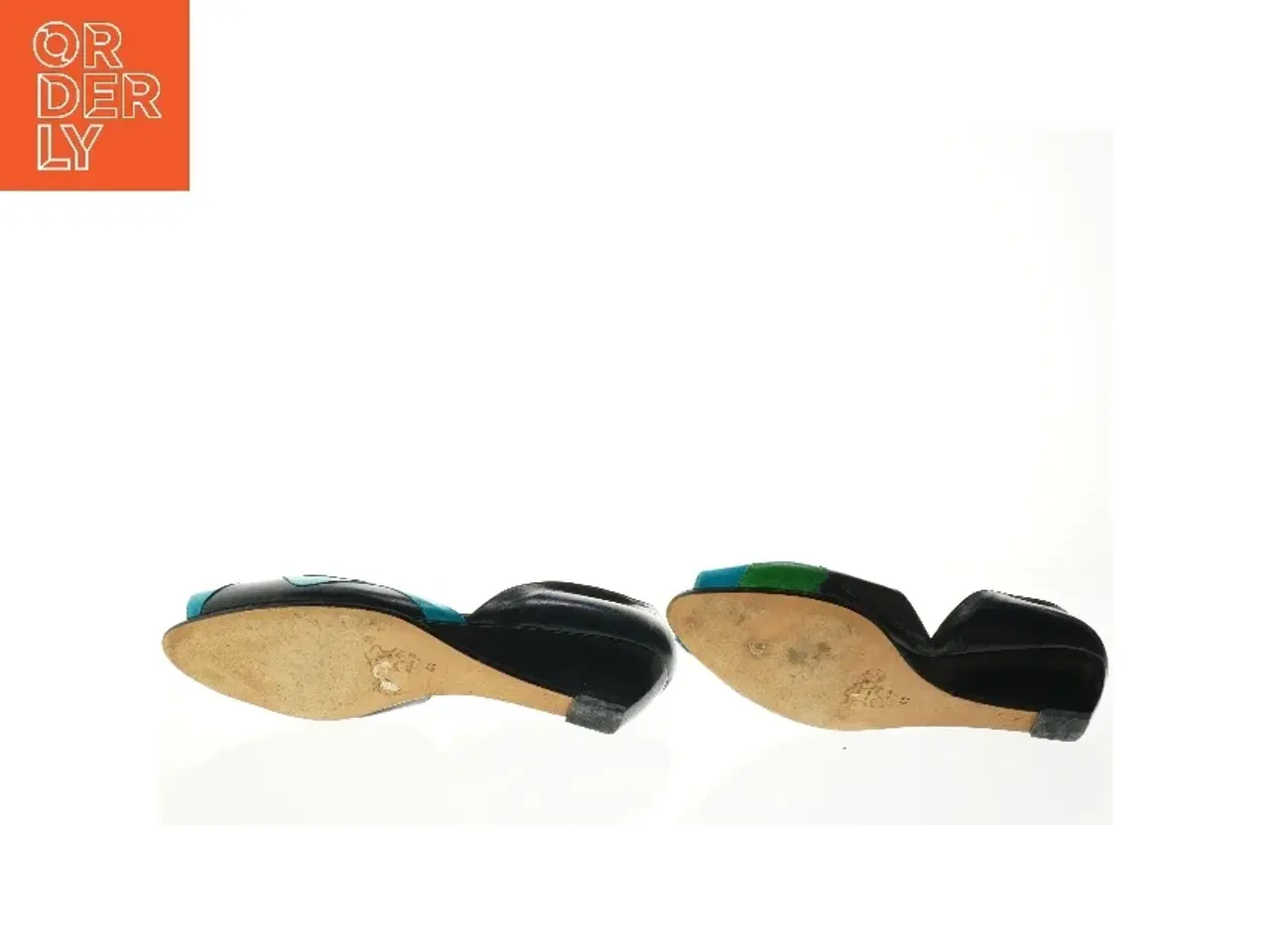 Billede 4 - Damefladsko med farveblokke fra Franco Potalivo (str. 41)